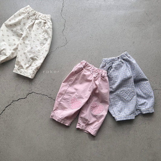 [PRE-ORDER] Heart Pleats Pants