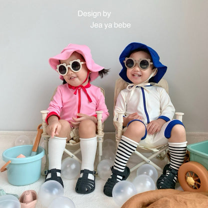 [PRE-ORDER] Vanilla Swim Suit + Hat Set