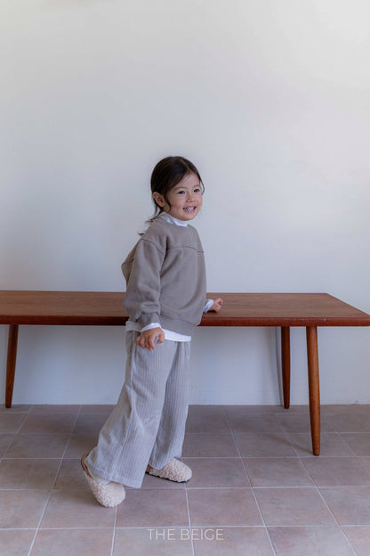 [PRE-ORDER] Ribbed Velour Wide Pants