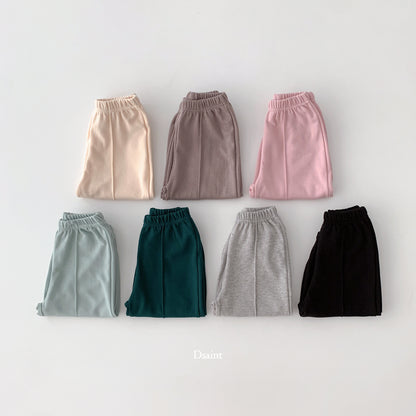 Every Day Pin-Tuck Pants [Mocha/7/M(3-4yr), 9/L(4-5yr)]