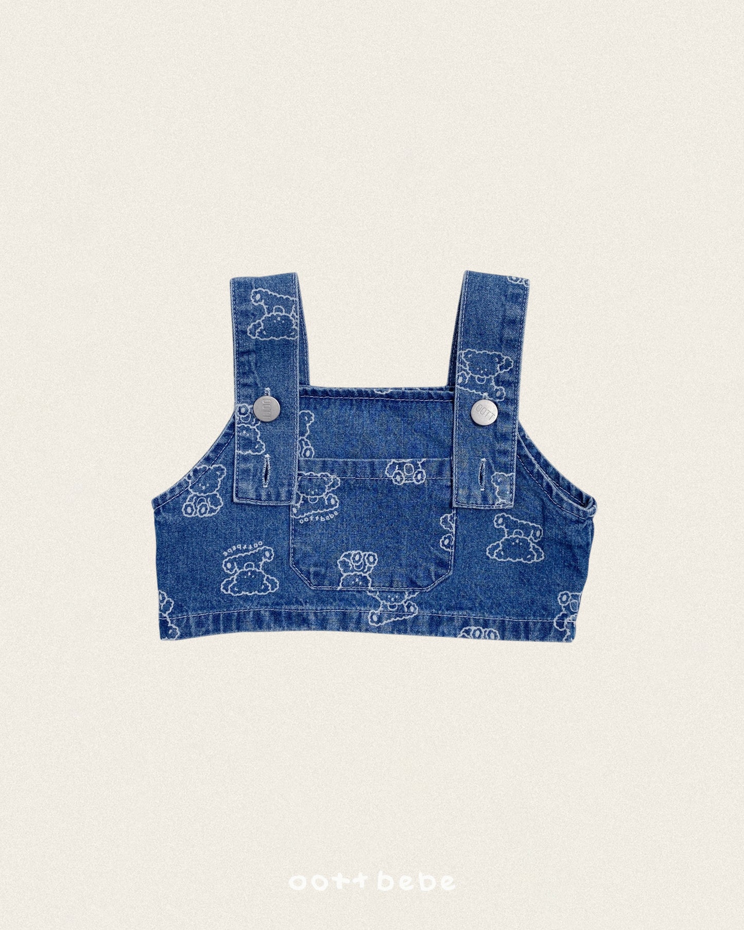 [PRE-ORDER] OOTT Denim Crop Vest