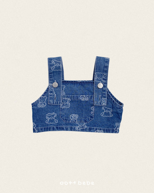 [PRE-ORDER] OOTT Denim Crop Vest