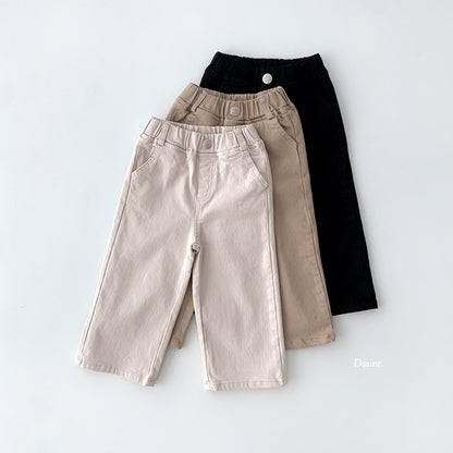 [PRE-ORDER] Special Span Wide Denim Pants