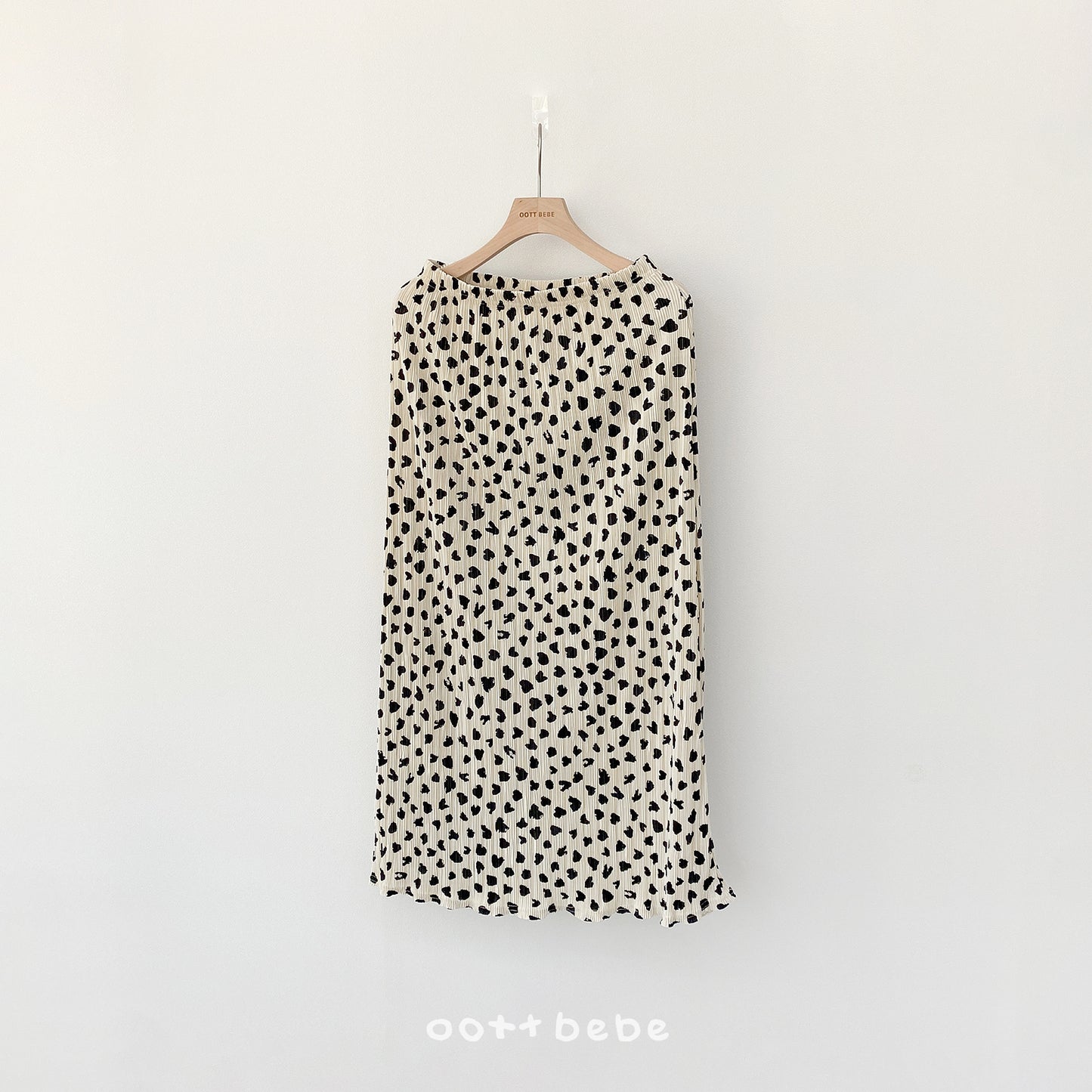 [PRE-ORDER] Petite Leopard Pleats Mom Skirts