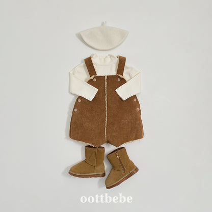 [PRE-ORDER] Shearling Overalls
