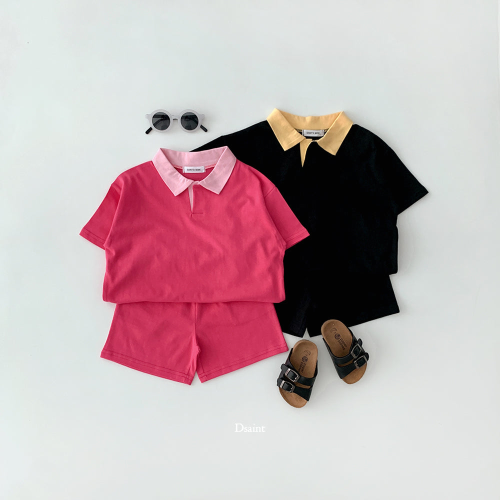 [PRE-ORDER] Ping Pong Collar Top Bottom Set