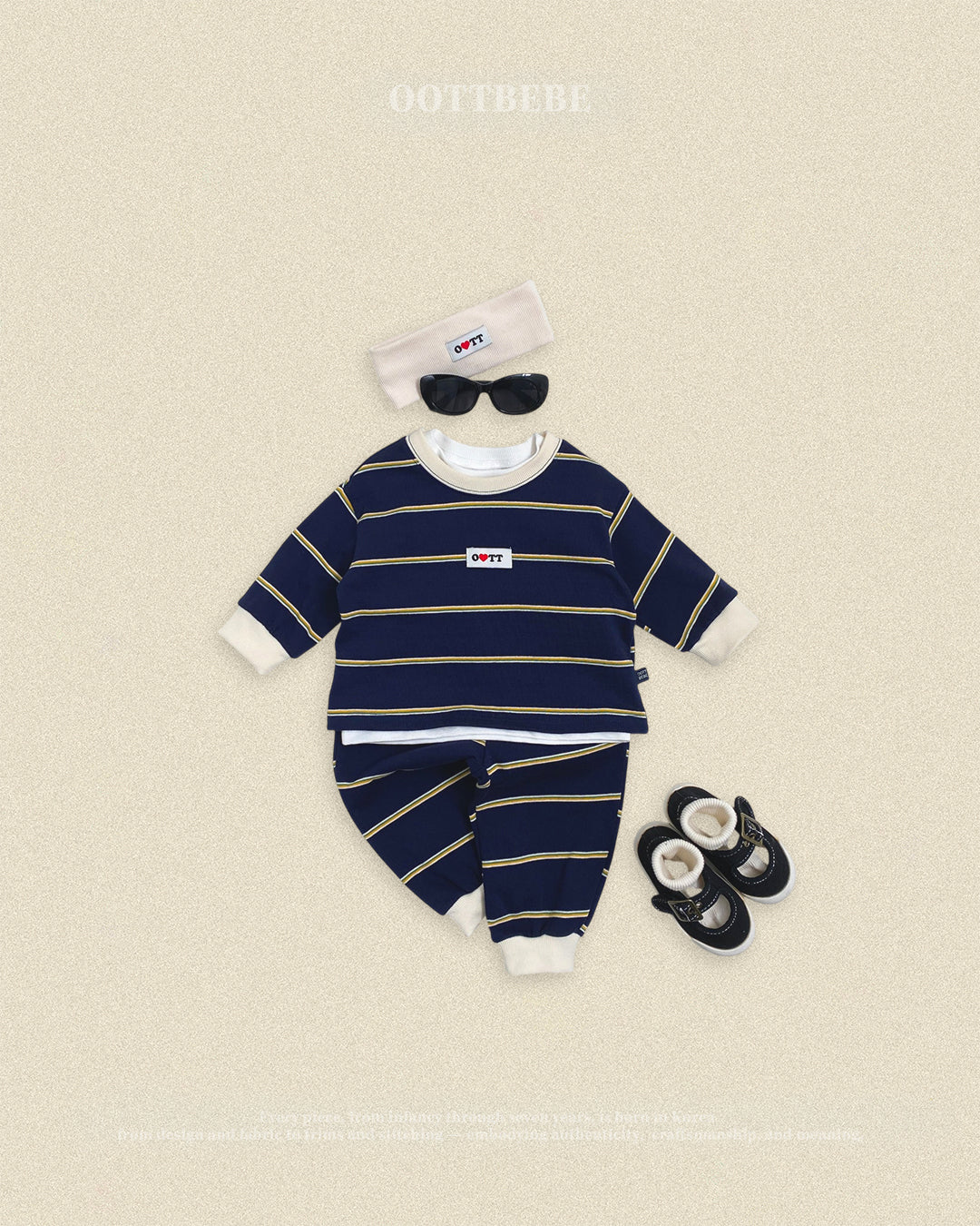 [PRE-ORDER] Rookie Stripe Top Bottom Set