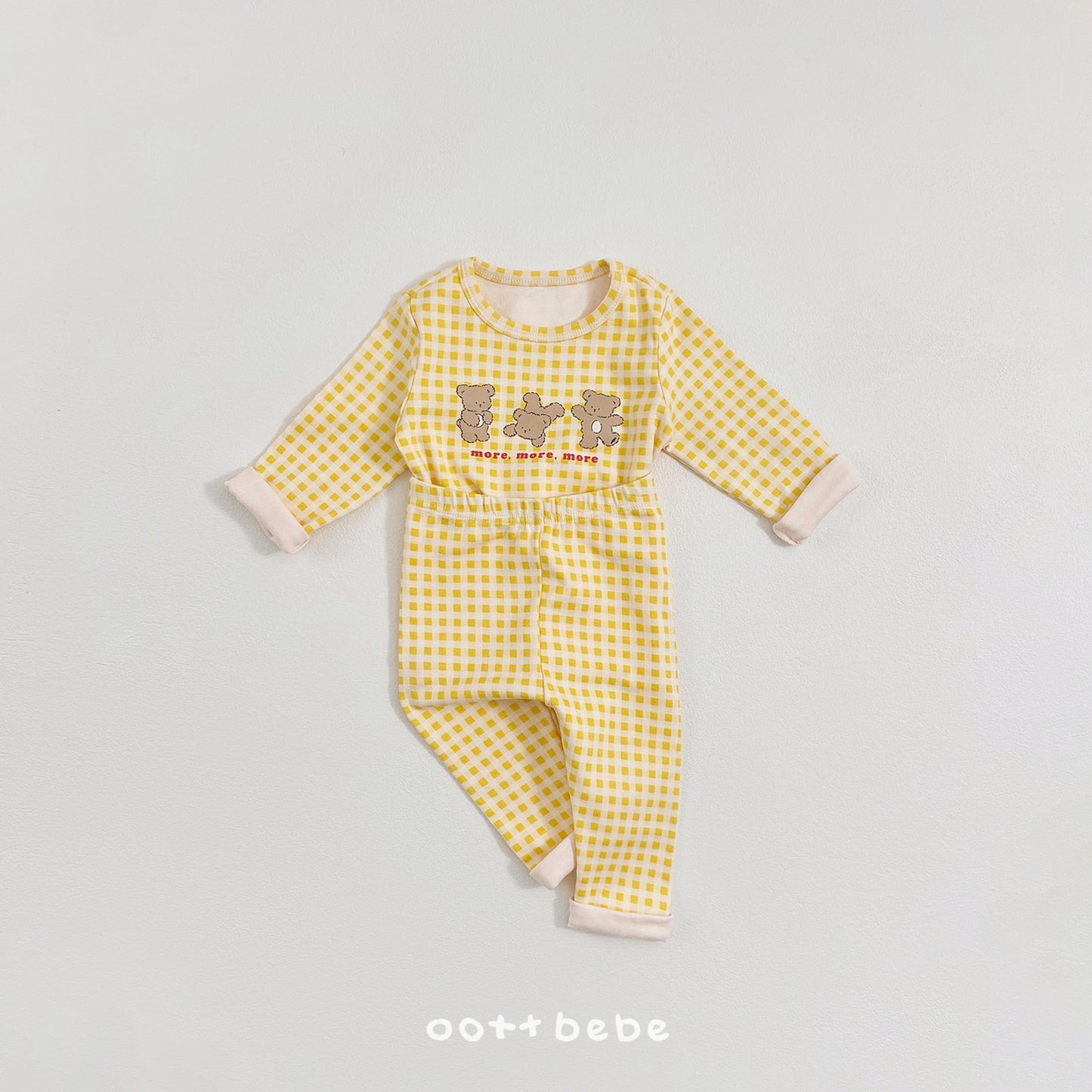 [PRE-ORDER] Check Bear Home Wear Set