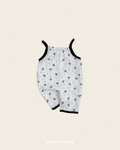 [PRE-ORDER] Ribbon Lace Overalls