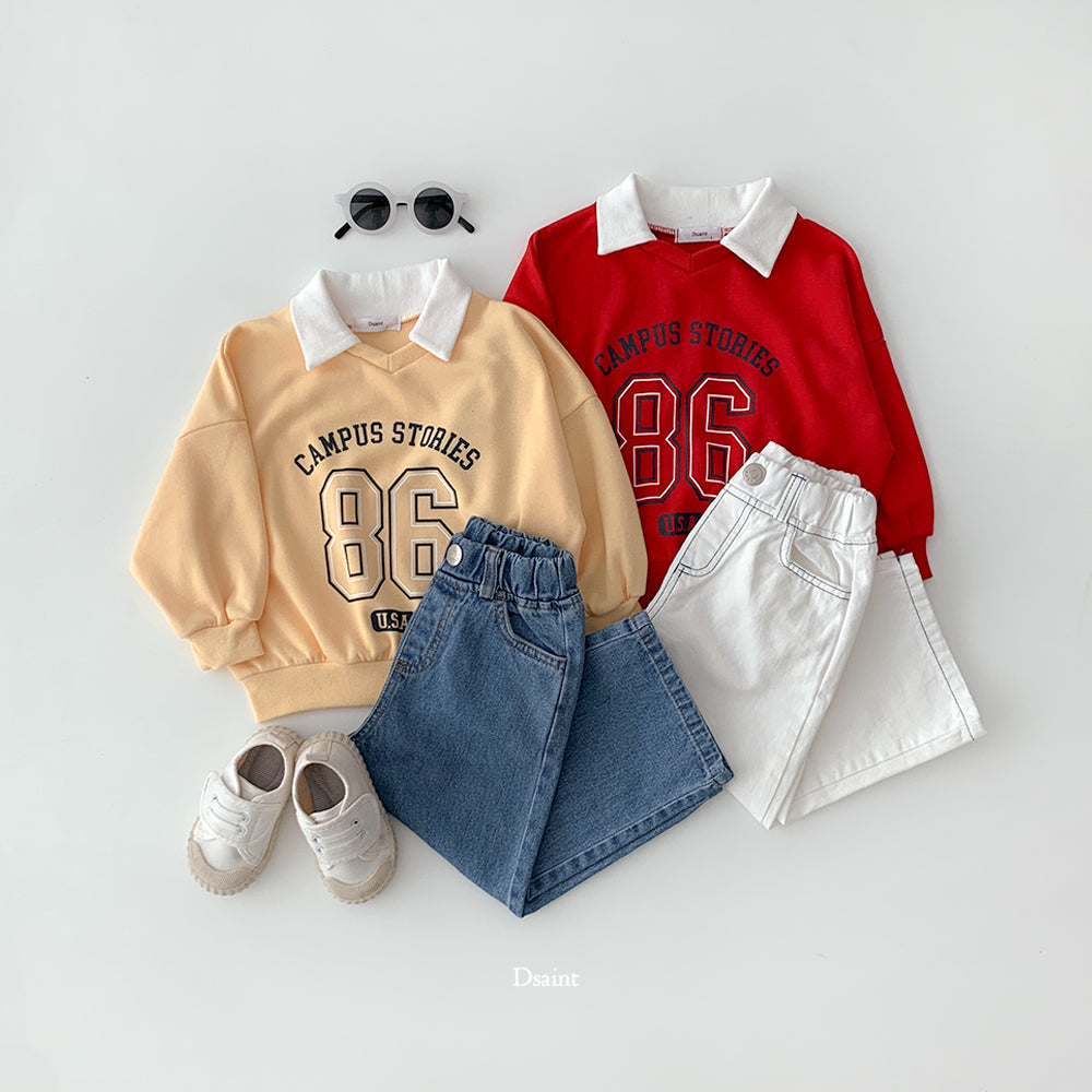 [PRE-ORDER] Campus Collar Sweatshirts