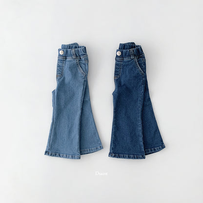 [PRE-ORDER] Boot-Cut Denim Pants