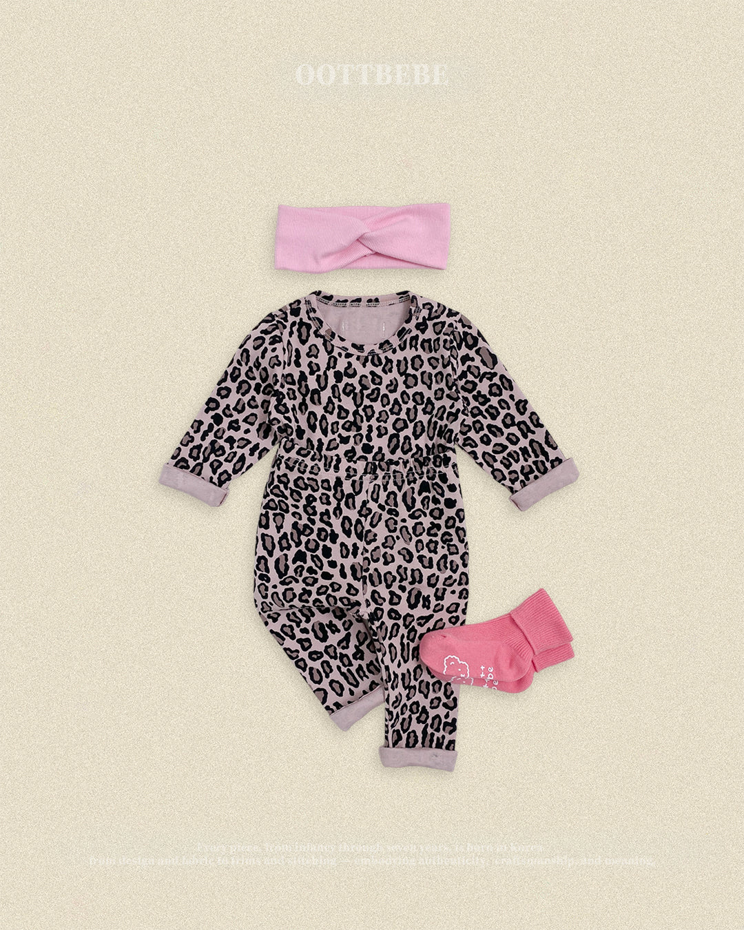 [PRE-ORDER] Little Leopard Home Wear Set