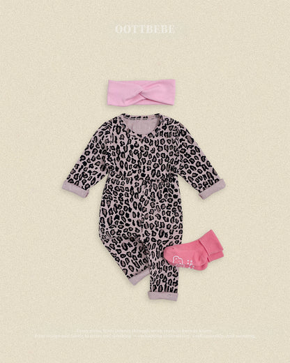 [PRE-ORDER] Little Leopard Home Wear Set