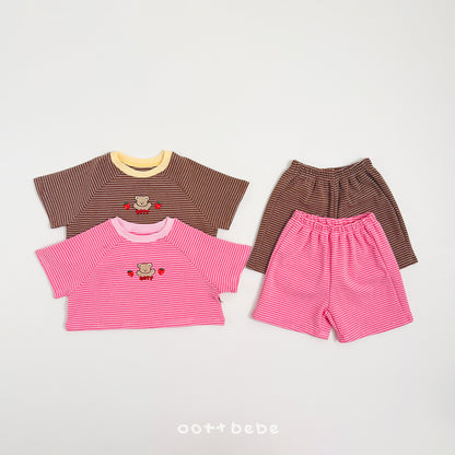 [PRE-ORDER] Strawberry Choco Top Bottom Set