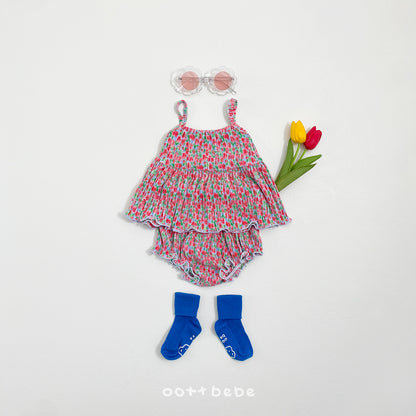 [PRE-ORDER] Daisy Pleats Baby Set