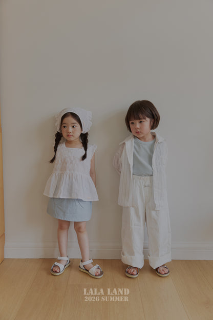 [PRE-ORDER] Summer Slub Roll-Up Pants