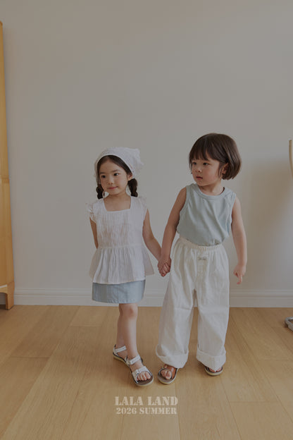 [PRE-ORDER] Summer Slub Roll-Up Pants