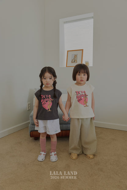 [PRE-ORDER] Love Rabbit Sleeveless T-Shirts