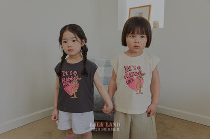 [PRE-ORDER] Love Rabbit Sleeveless T-Shirts