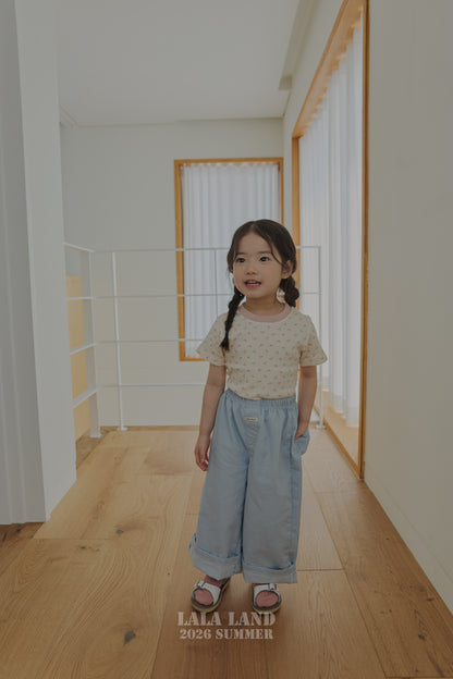 [PRE-ORDER] Summer Slub Roll-Up Pants
