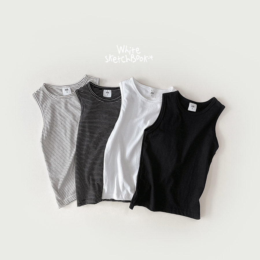 [PRE-ORDER] Layered Sleeveless T-Shirts