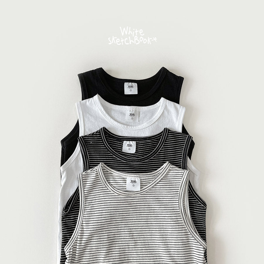 [PRE-ORDER] Layered Sleeveless T-Shirts