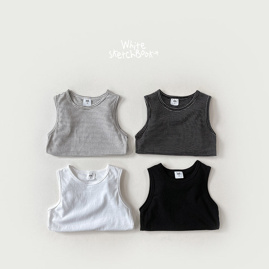 [PRE-ORDER] Layered Sleeveless T-Shirts