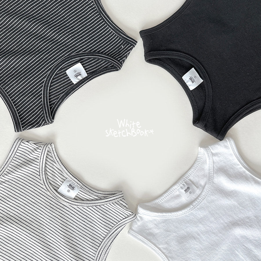 [PRE-ORDER] Layered Sleeveless T-Shirts