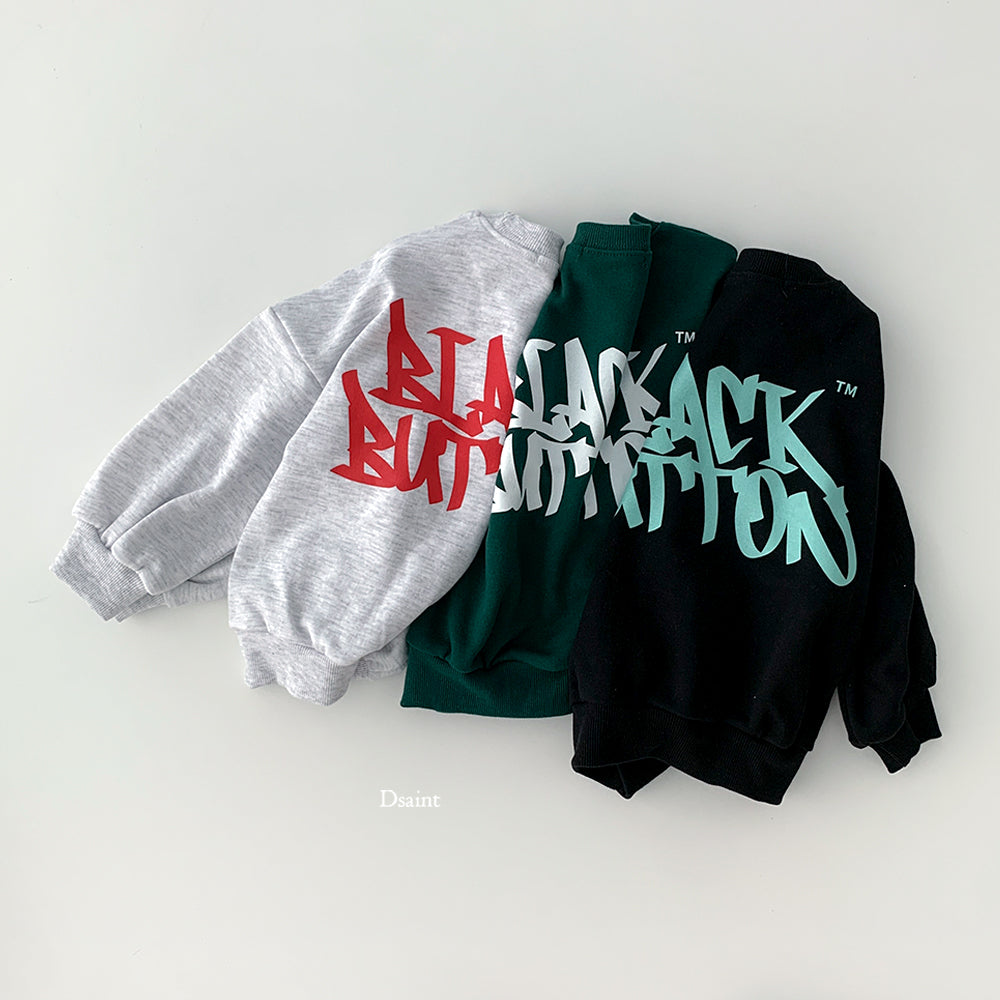 [PRE-ORDER] Black Button Sweatshirts