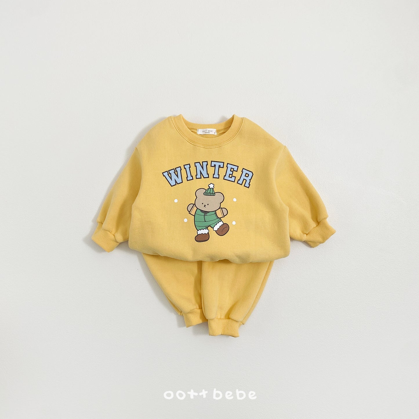 [PRE-ORDER] Winter Bear Top Bottom Set