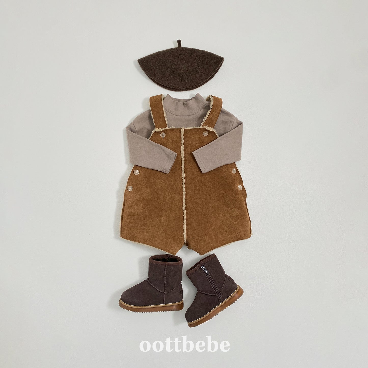 [PRE-ORDER] Shearling Overalls