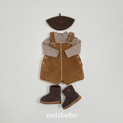 [PRE-ORDER] Shearling Overalls