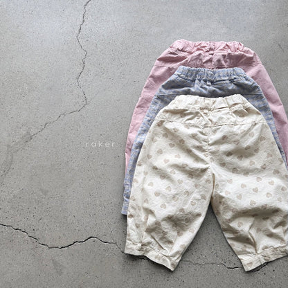 [PRE-ORDER] Heart Pleats Pants