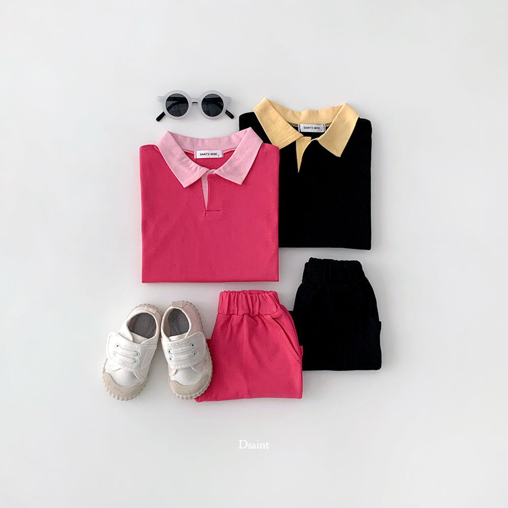 [PRE-ORDER] Ping Pong Collar Top Bottom Set