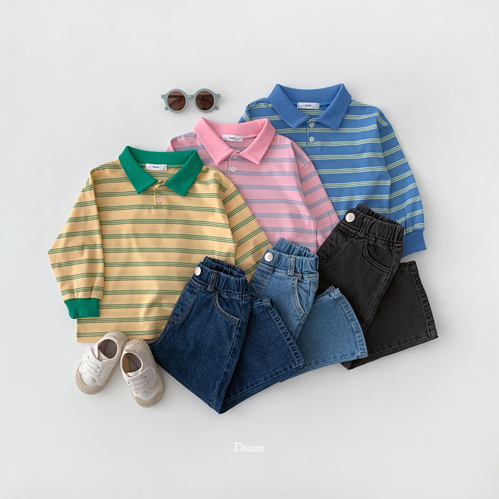 [PRE-ORDER] Three Line Collar T-Shirts