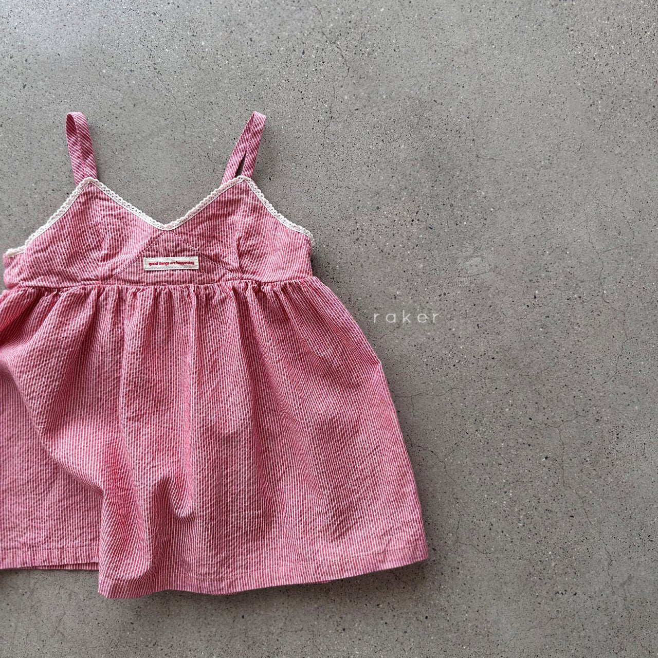 [PRE-ORDER] Label Strap Dress