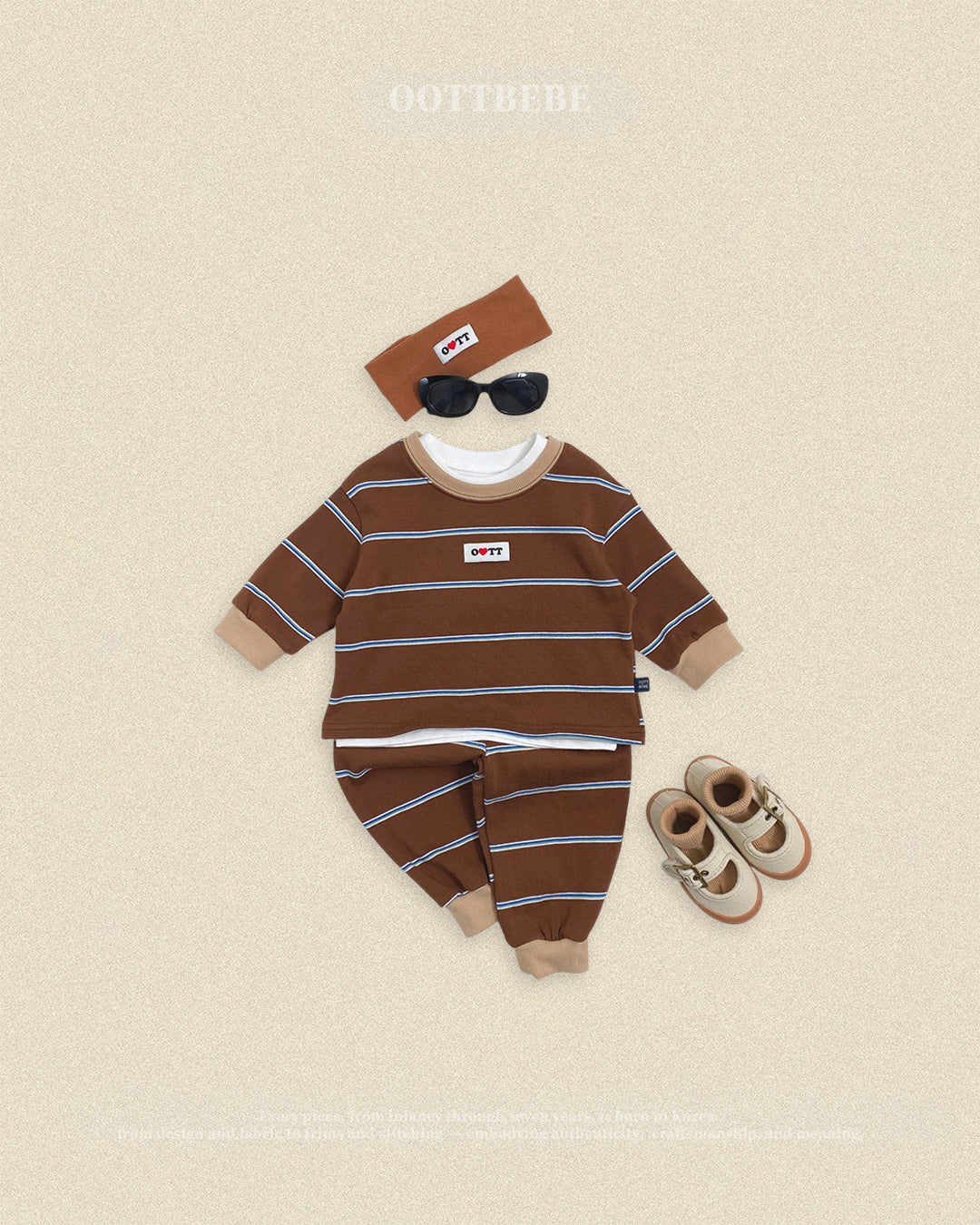 [PRE-ORDER] Rookie Stripe Top Bottom Set