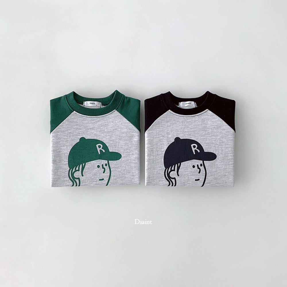[PRE-ORDER] Cap Boy Raglan Sweatshirts
