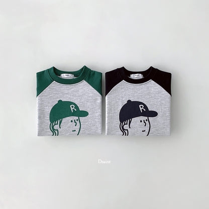 [PRE-ORDER] Cap Boy Raglan Sweatshirts