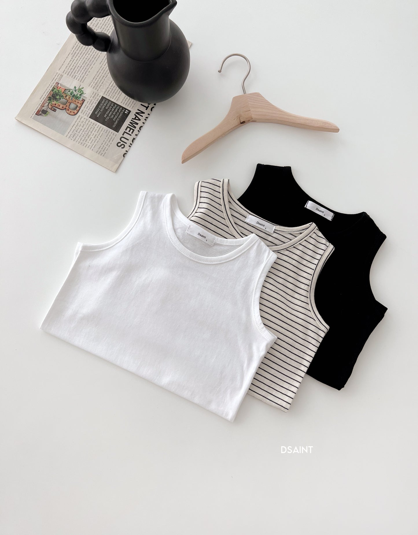 [PRE-ORDER] Layered Sleeveless T-Shirts