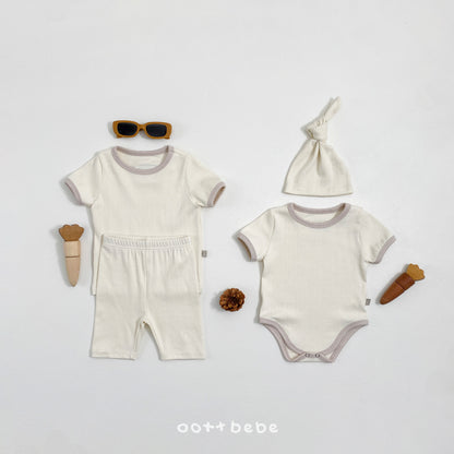 [PRE-ORDER] French Eyelet Body Suit + Bonnet Set