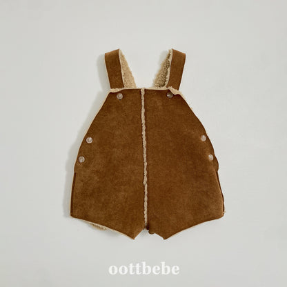 [PRE-ORDER] Shearling Overalls