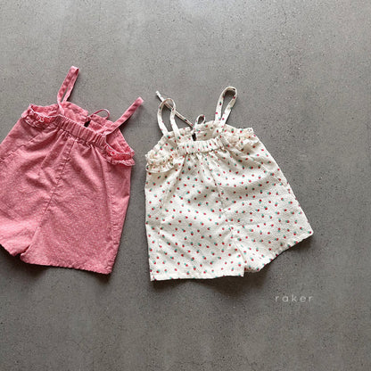 [PRE-ORDER] Ruffle Strap Romper