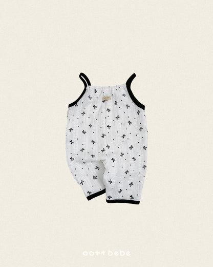 [PRE-ORDER] Ribbon Lace Overalls