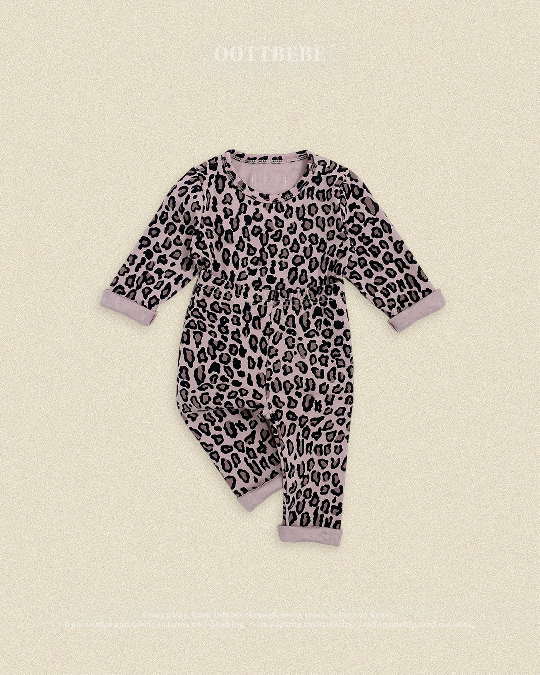 [PRE-ORDER] Little Leopard Home Wear Set