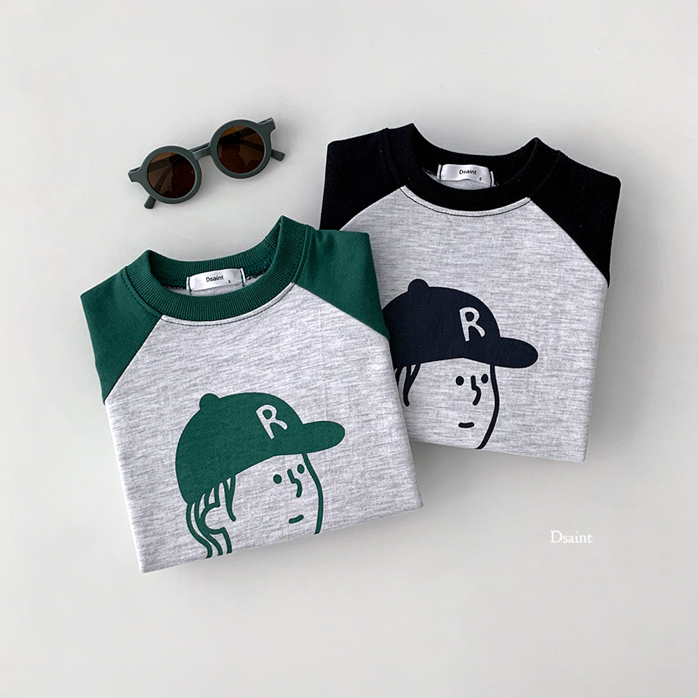 [PRE-ORDER] Cap Boy Raglan Sweatshirts