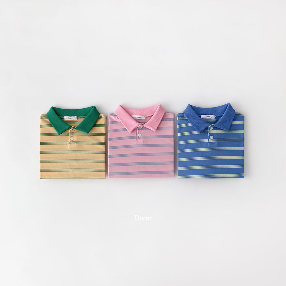 [PRE-ORDER] Three Line Collar T-Shirts