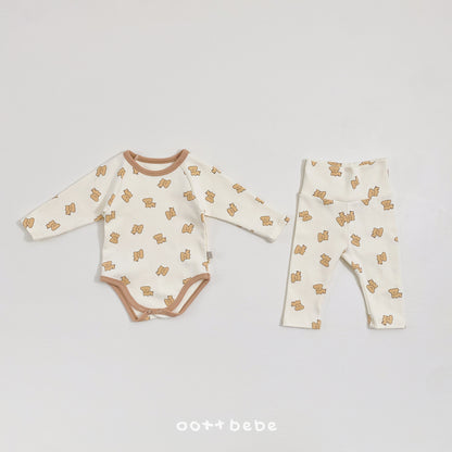 [PRE-ORDER] Puppy Body Suit + Leggings Set