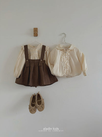 [PRE-ORDER] Pleats Suspender Skirts