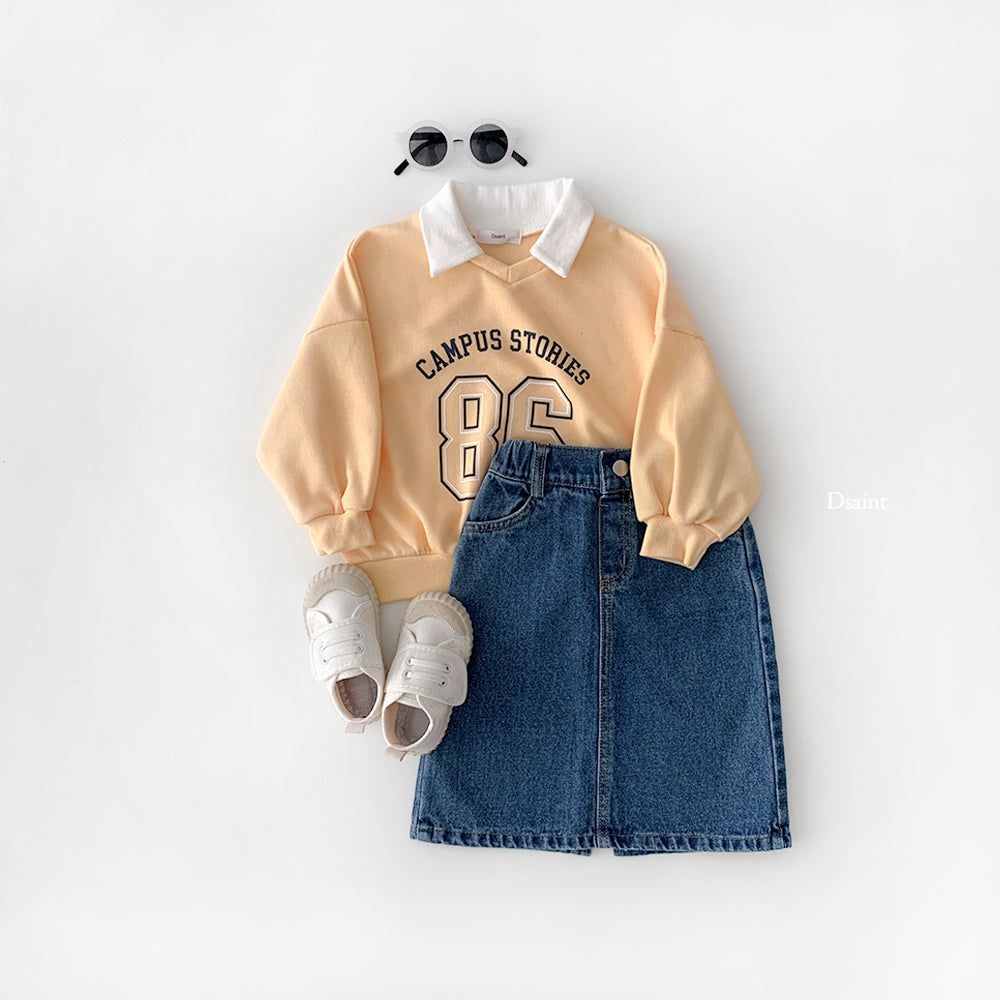 [PRE-ORDER] Campus Collar Sweatshirts
